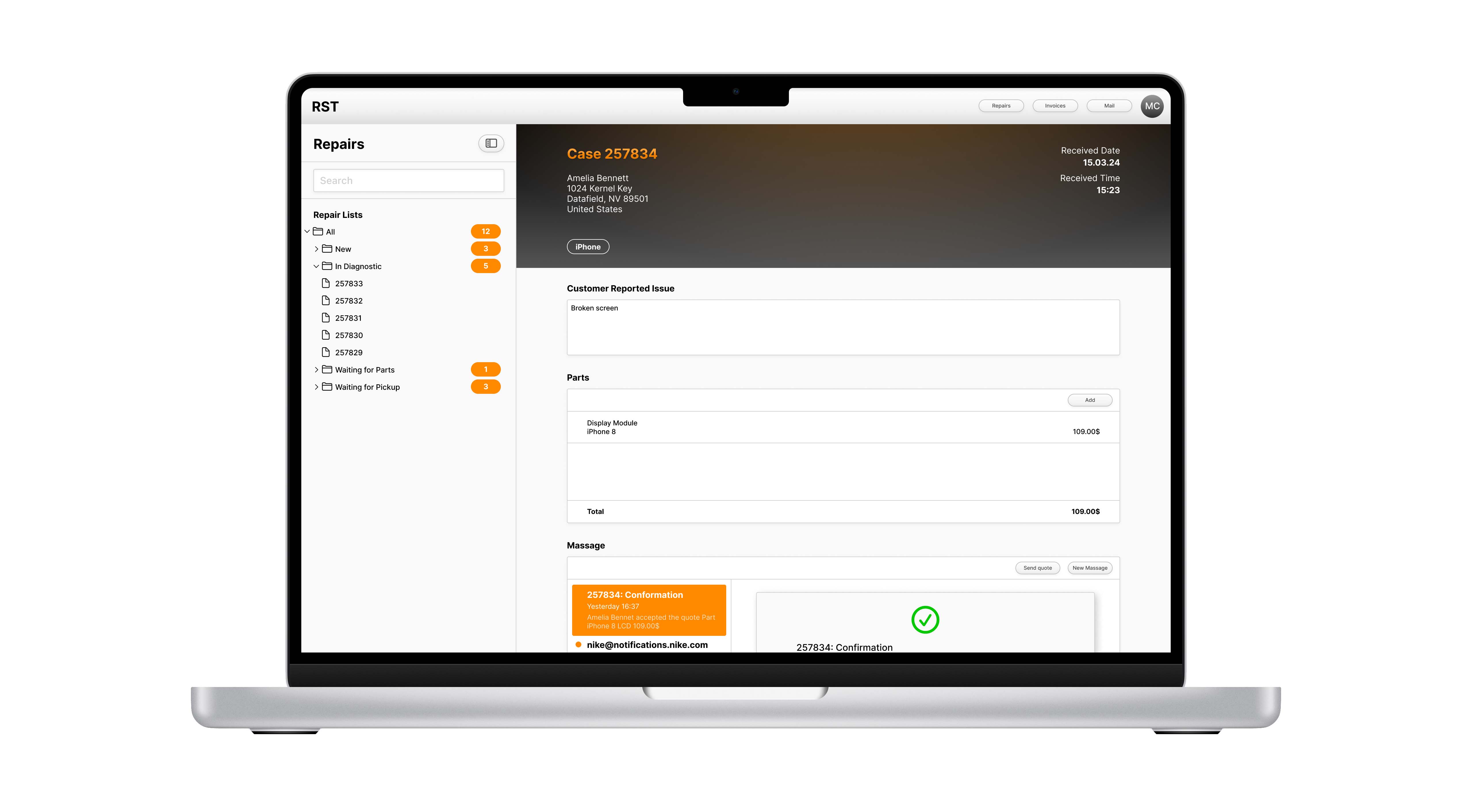 UX Mockup