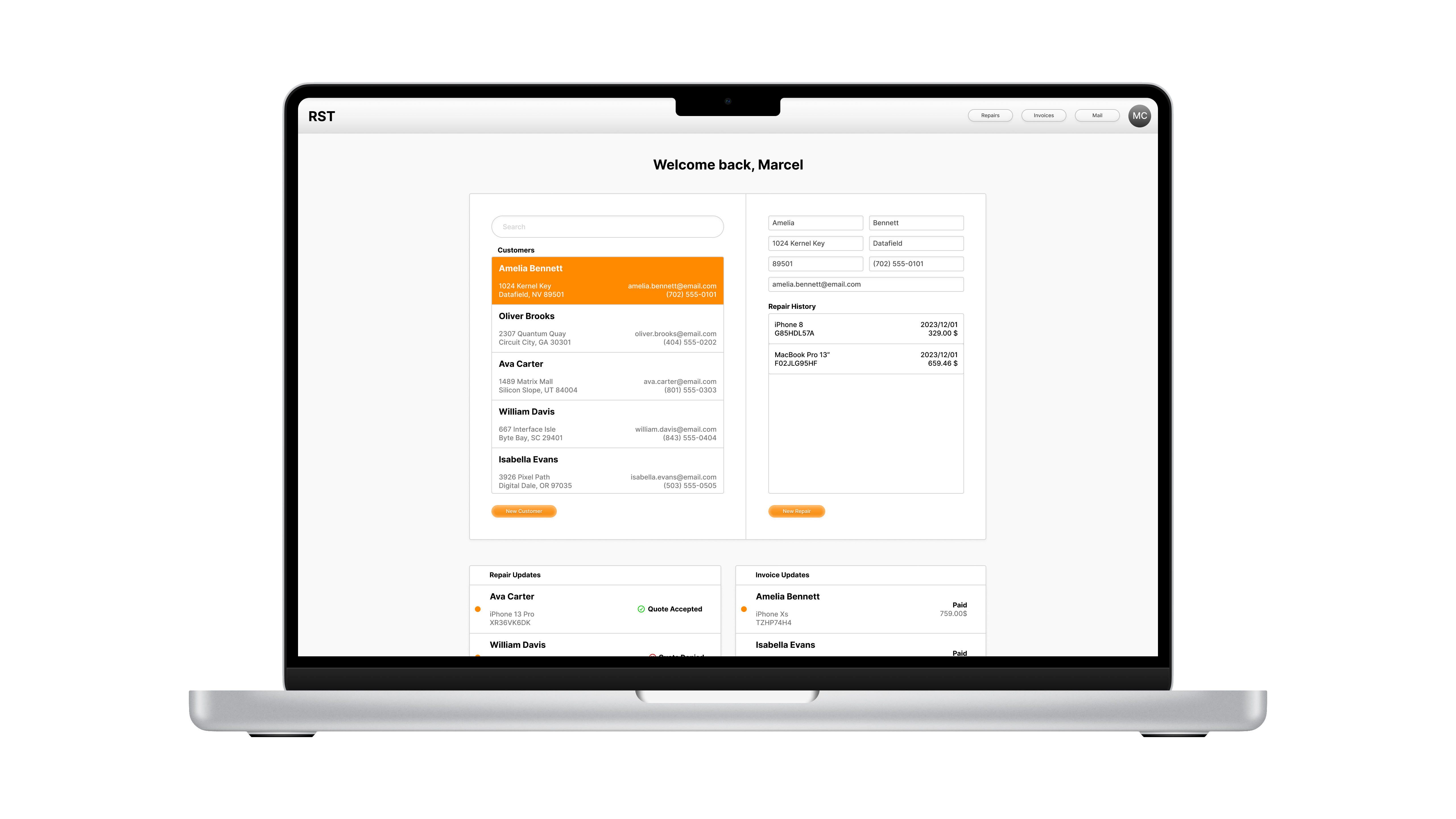 UX Mockup